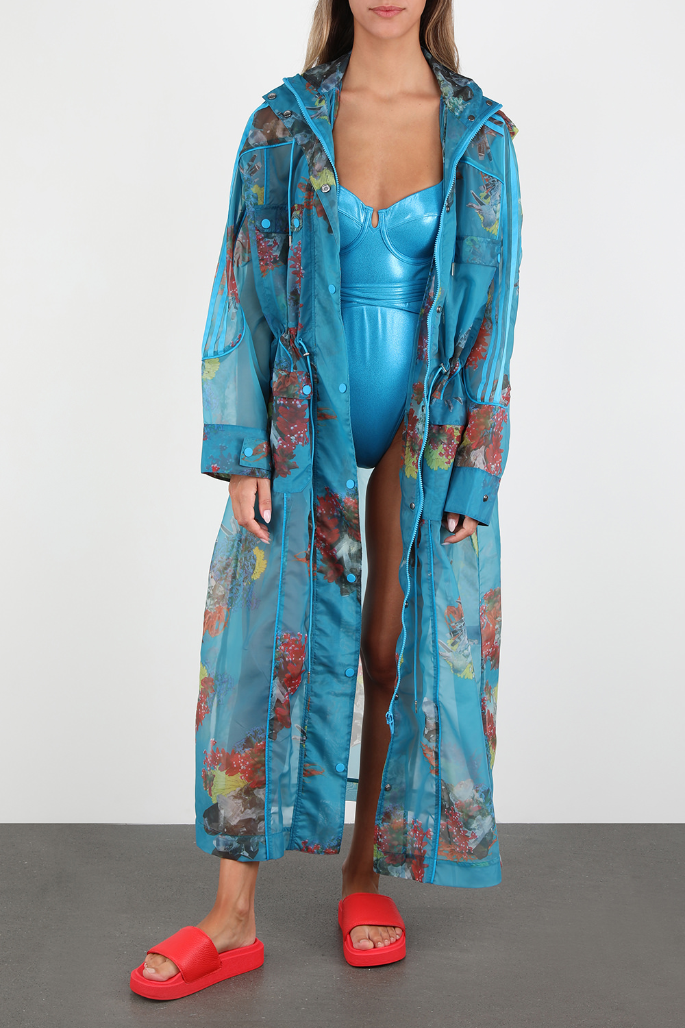 אדידס X אייבי פארק בגד ים שלם בגזרת מחוך